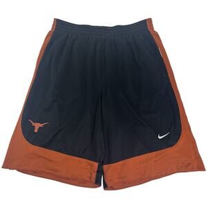 Nike Texas Longhorns Men's XL Athletic Shorts College Dri-Fit Black & Orange